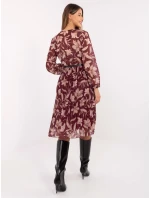 Sukienka IT SK bordowy model 21494216 - FPrice Sukienka IT SK bordowy model 21494216 - FPrice