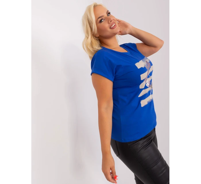 Blúzka RV BZ 8969.92P kobalt
