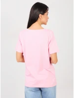 T shirt RV TS model 21889049 jasny różowy - FPrice