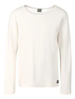 Detské tričko NAX IKEBO creme