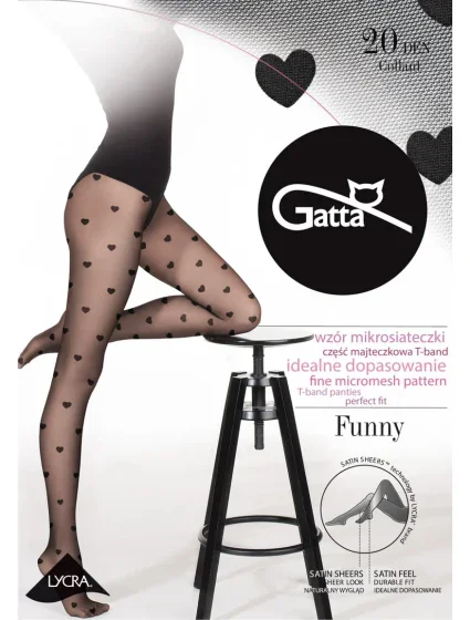 Dámske pančuchové nohavice FUNNY - 08 Dámske pančuchové nohavice FUNNY - 08