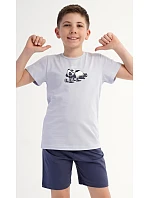 Dětské pyžamo šortky Malá model 22405415 - Vienetta Kids Dětské pyžamo šortky Malá model 22405415 - Vienetta Kids