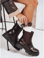 FashionStreet hnedé dámske topánky ZY1208