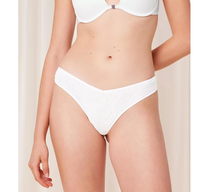 Dámske brazílske nohavičky Harmony Spotlight High Leg - WHITE - biela 0003 - TRIUMPH