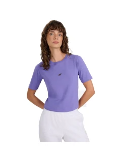 Dámske tričko 4F F2971 fialová 4FWAW25TTSHF2971 51S