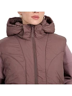 Dámska vesta 4F F299 tmavohnedá 4FWAW25TVJAF299 80S