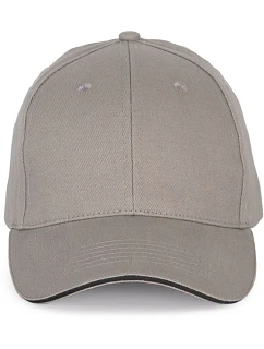 KP 185 6 panelová sandwich kšiltovka light grey model 22423202 - K-up