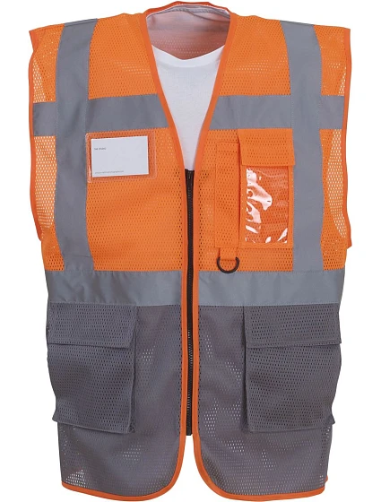 HVW HiVis síťovaná bezpečnostní vesta 79.W hi vis model 22502552 - Yoko HVW HiVis síťovaná bezpečnostní vesta 79.W hi vis model 22502552 - Yoko