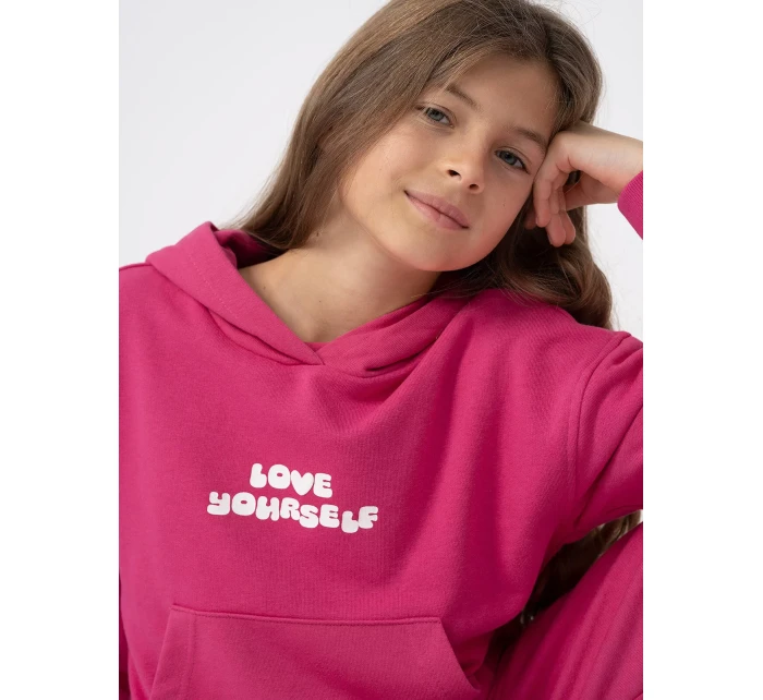 Dívčí bavlněná mikina