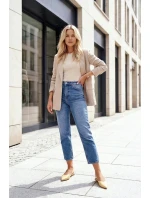 Dámske lakované baleríny s prackou Rinalle - žlté