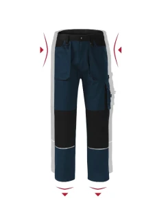 Woody pánske pracovné nohavice námornícka modrá