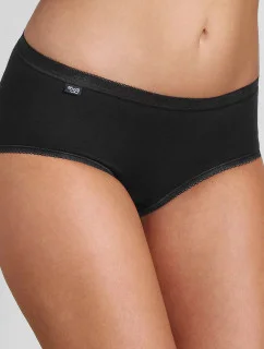 Nohavičky Sloggi Basic + Midi 2P čierna 0004 - Triumph