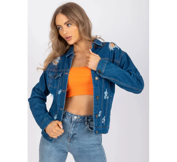 Dámska bunda RO KR CKT 4006 16x modrá - FPrice