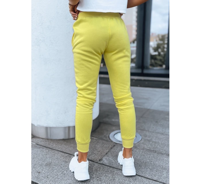 Dámske tepláky FITS žlté UY0580 Dámske tepláky FITS žlté UY0580