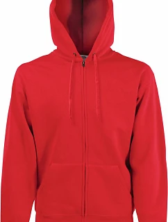 Classic Hooded Sweat Jacket Mikina s kapucí model 22534322 red - Fruit of the Loom
