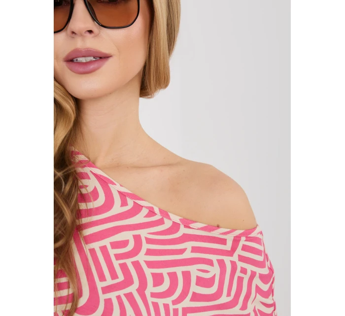 T shirt model 22031426 koralowy - FPrice