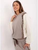 Komplet IT KMPL model 21494204 ciemny bezowy - FPrice