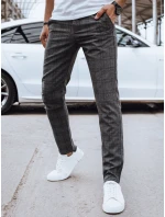 Pánske ležérne nohavice tmavosivé FashionStreet UX4399 Pánske ležérne nohavice tmavosivé FashionStreet UX4399
