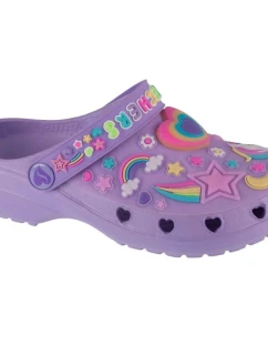Skechers Heart Charmer - Dievčenská krajina 308406L-LVMT Purple 30