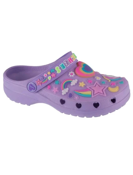 Skechers Heart Charmer - Dievčenská krajina 308406L-LVMT Purple 30