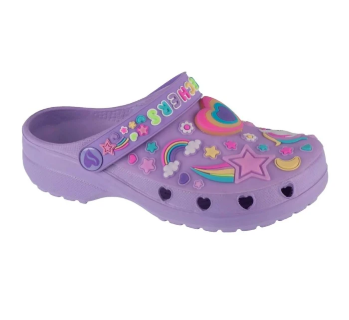 Skechers Heart Charmer - Dievčenská krajina 308406L-LVMT Purple 30