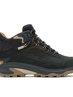 Turistické topánky Merrell Moab Speed 2 LTR Mid WP – čierne