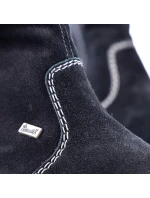 RIEKER W RKR130 zateplené kožené čižmy RIEKER W RKR130 zateplené kožené čižmy