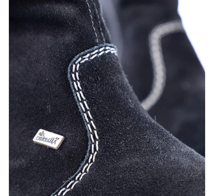 RIEKER W RKR130 zateplené kožené čižmy RIEKER W RKR130 zateplené kožené čižmy