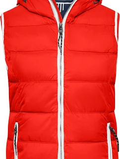 JN Dámská vesta 02. red/white model 22495117 - Daiber