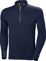 Helly Hansen Lifa 75107 Funkčné tričko s 1/4 zipsom „LIFA Merino“ 59.5107 tmavomodré