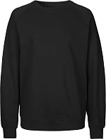 O Unisex raglánová mikina z bio bavlny black model 22504832 - Neutral O Unisex raglánová mikina z bio bavlny black model 22504832 - Neutral