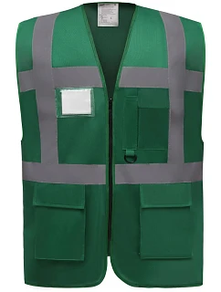 Yoko HVW 801 Hi-Vis multifunkčná vesta 79.W801, farba paramedic green