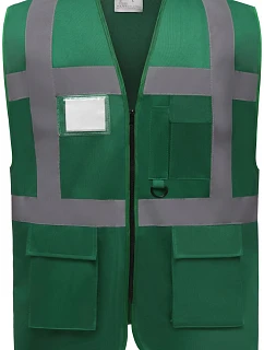 HVW 801 HiVis multifunkční vesta  green model 22502358 - Yoko