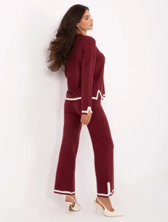 Komplet IT KMPL model 21302561 bordowy - FPrice