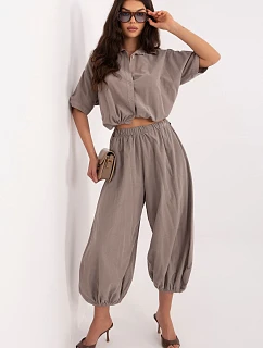 Šnúrové nohavice model 226227 Taliansko Moda