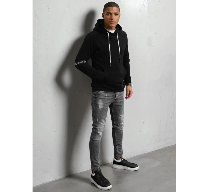 Pánská černá mikina Dstreet model 21966743 - FashionStreet