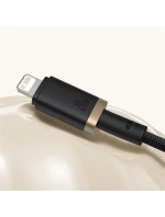 Kábel Baseus Dura typ C 20W 1m (čierny/zlatý)