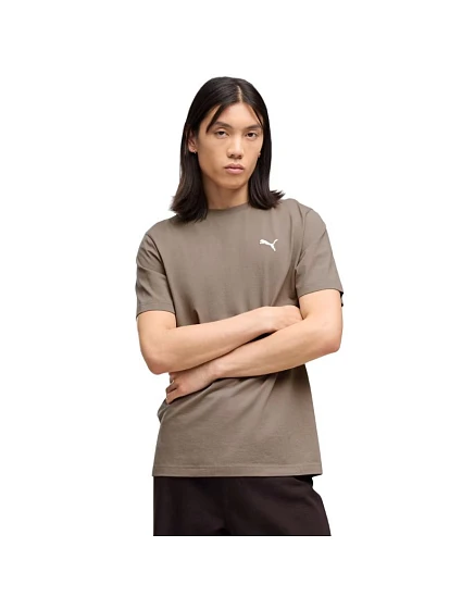 Pánske tričko Puma Wardrobe Ess Tee, tmavo béžové, 629644 81 Pánske tričko Puma Wardrobe Ess Tee, tmavo béžové, 629644 81
