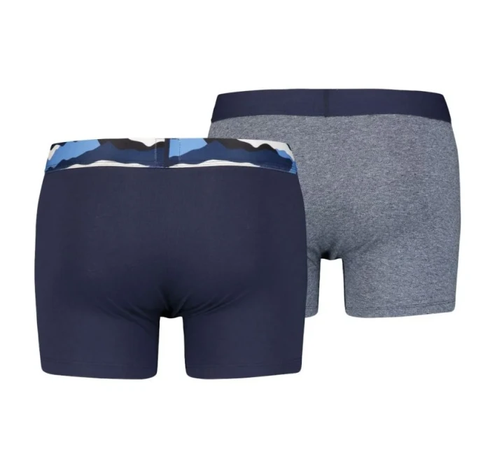 Pánske boxerky 2Pack 37149-0591 Blue - Levi's