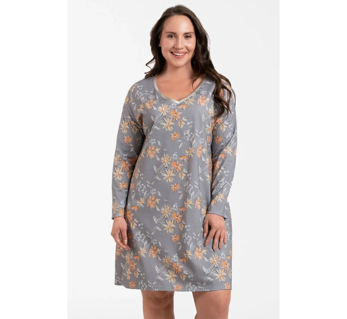 Talianska móda Kasos long farba:print/grey