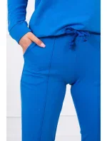 model 18744795 modrá tepláková souprava - K-Fashion model 18744795 modrá tepláková souprava - K-Fashion