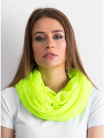 Závoj AT CH 14555.34P fluo žltá