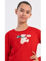 Detské dlhé pyžamo Medveď so šatkou Detské dlhé pyžamo Medveď so šatkou