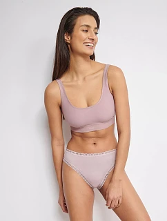 SLOGGI GO CRUSH - 3× vysoko strihané tangá z organickej bavlny Sloggi