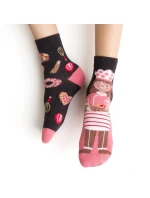 Ponožky Steven art.014 Dievča asymetrické 26-34 Ponožky Steven art.014 Dievča asymetrické 26-34