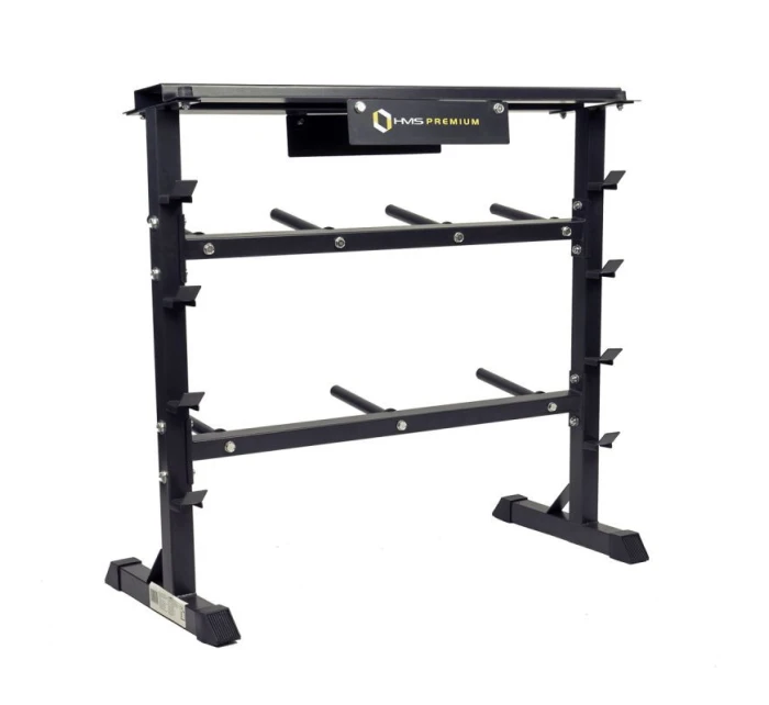 HMS STR12 Prémiový stojan na dosky a činky