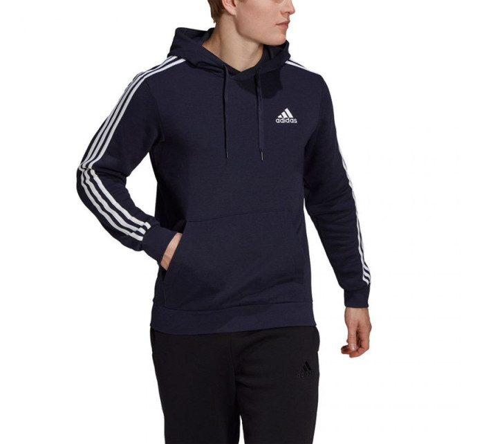 Adidas Essentials Fleece 3-Stripes Hoodie M GK9073 pánske
