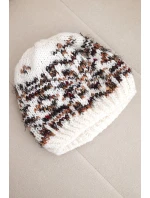 Dámská zimní vlněná čepice s ozdobnými krystalky K399 černá Dámská zimní vlněná čepice s ozdobnými krystalky K399 černá