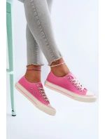 Nízké dámské tenisky Big Star model 21654830 Růžové - Big Star Shoes