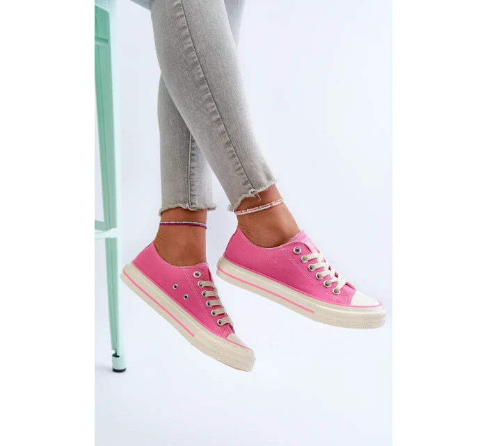 Nízké dámské tenisky Big Star model 21654830 Růžové - Big Star Shoes